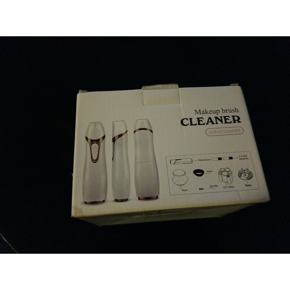 Miracleaner Spinning Makeup Brush Cleaner NEW IN BOX. Clean & Dry Makeup Brushes
